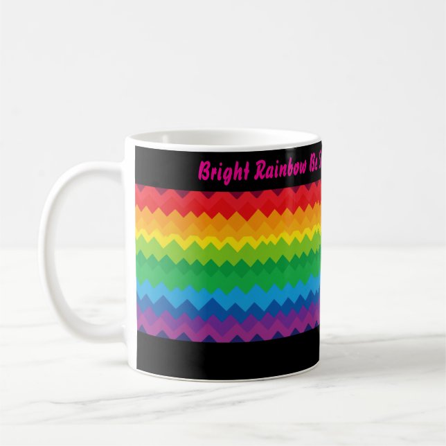 Mug « Visibilité » – Un motif de fierté abstrait #1 (Gauche)