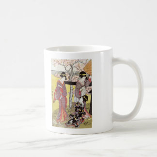 Mug Visionnement de cerise chez Gotenyama par Kitagawa
