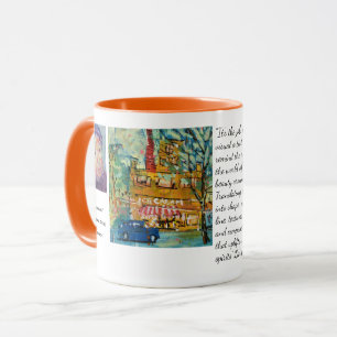 Mug Visite de la Glacière Peinture / Artiste Larry Ler