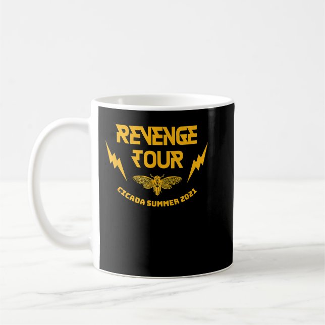 Mug Visite de la Revenge du Canada Brood X Cicadas d'é (Gauche)