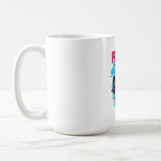 Mug Visiteur cosmique : Le design Alien (Gauche)