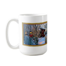 Visiteurs de réveillon de Noël (puma et corneille)