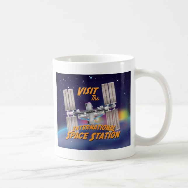 Mug Visitez la Station spatiale internationale (Droite)
