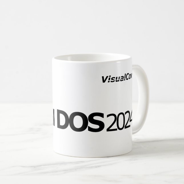 Mug Visual DOS 2024 (Devant droit)