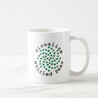 Mug Visualisez les pois tourbillonnés 2