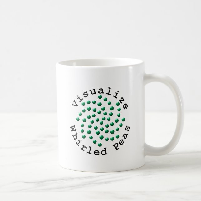 Mug Visualisez les pois tourbillonnés 2 (Droite)