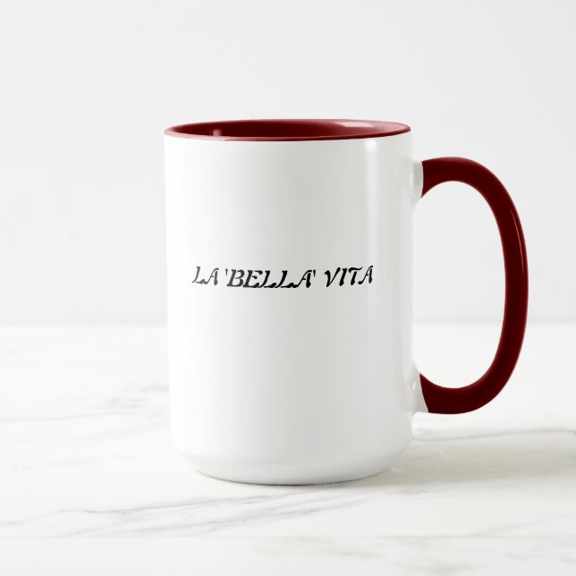 Mug vita de bella de La (Droite)