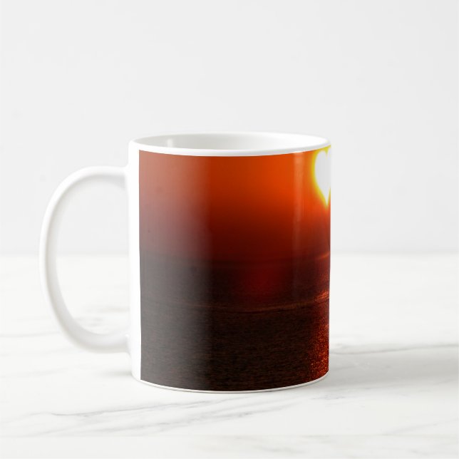 Mug Vitamine d arrière - plan de la vie de santé (Gauche)