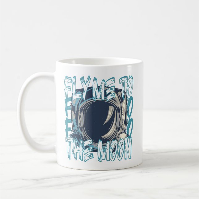 Mug Vite-Moi Sur La Lune (Gauche)