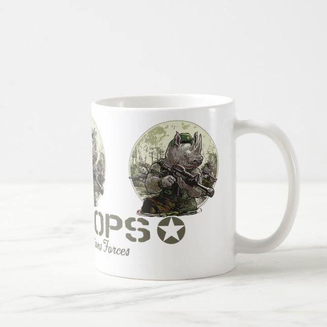 Mug Vitesse de forces d'opérations spéciales de Rhin (Droite)
