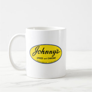 Mug Vitesse de Johnny et Chrome vintage