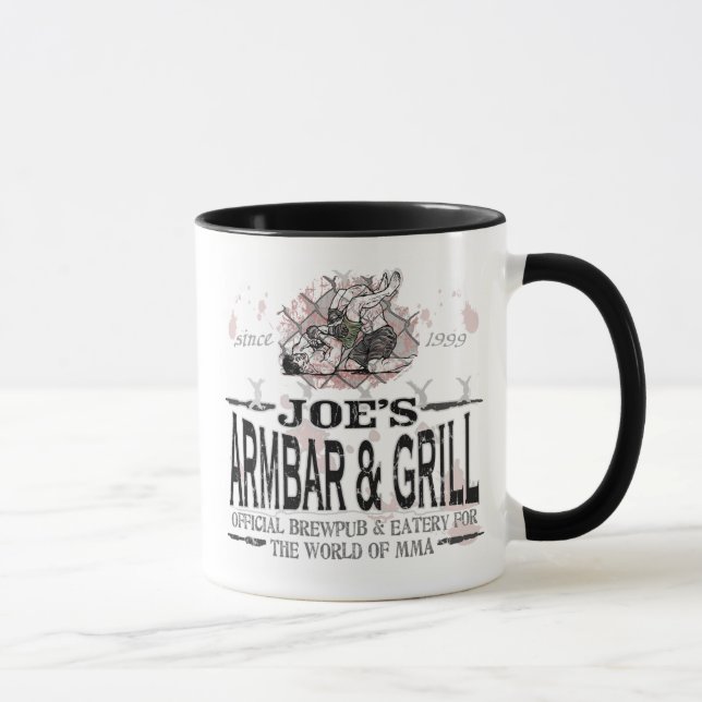 Mug Vitesse de MIXED MARTIAL ART d'Armbar et de gril (Droite)