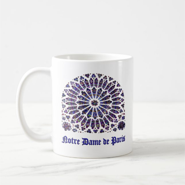 Mug Vitrail de la cathédrale Notre-Dame de Paris (Gauche)