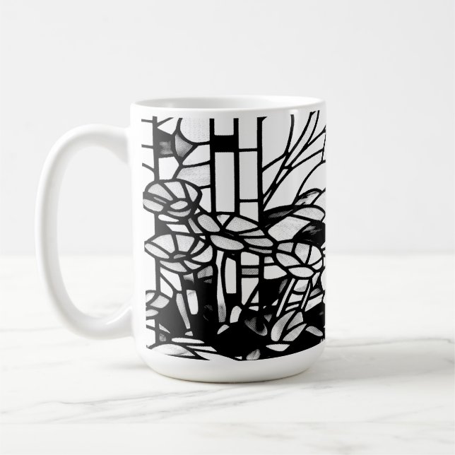 Mug Vitraux de jardin  (Gauche)