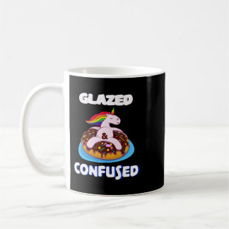 Mug Vitré Et Confondu De Donut