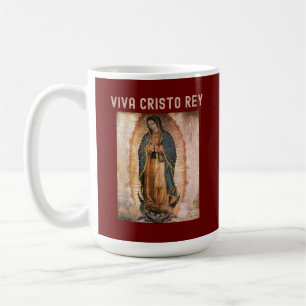 Mug Viva Cristo Rey Cristeros catholiques