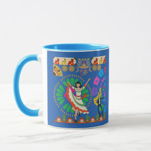 Mug Viva Fiesta Dreams bleu