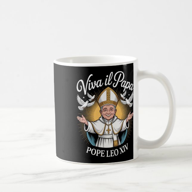 Mug Viva Il Papa Pope Leo Xiv 1 (Droite)
