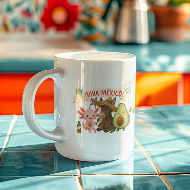 Mug ¡Viva México ! Cute Fiesta (Créateur téléchargé)