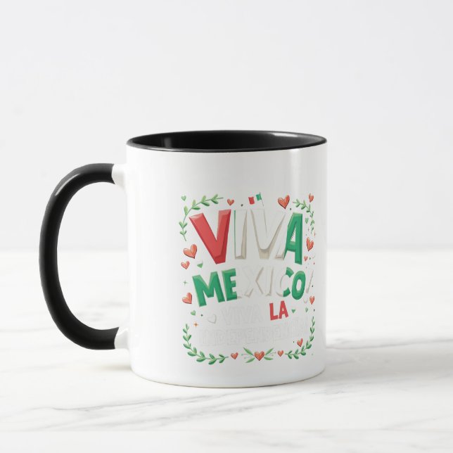 Mug Viva Mexico Viva la Independencia (Gauche)
