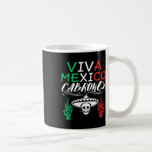 Mug Viva Mexique Cabrones Fête de l'Indépendance Drape