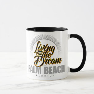Mug Vivant le rêve dans le Palm Beach