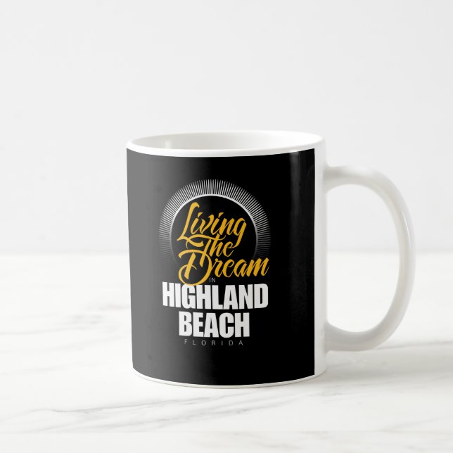 Mug Vivant le rêve en plage des montagnes (Droite)