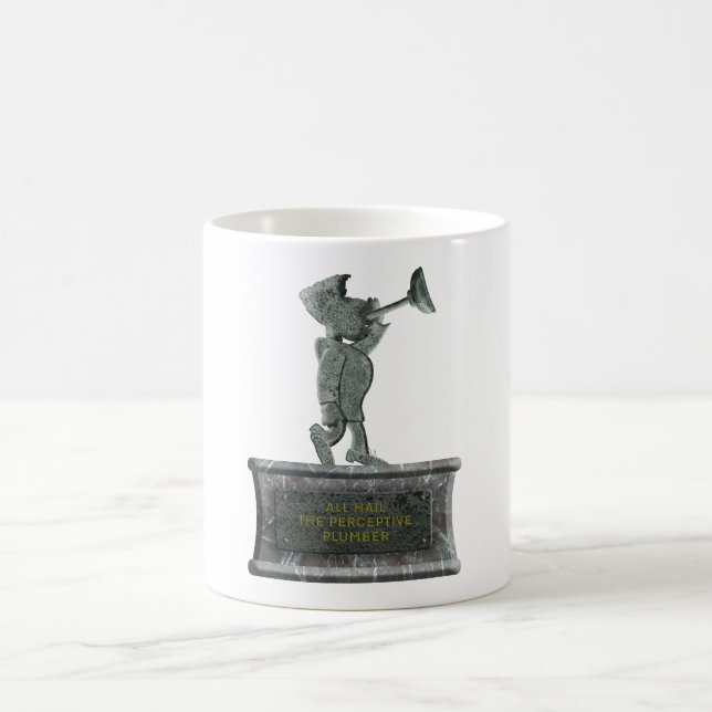 Mug « Vive le plombier perspicace » (Centre)