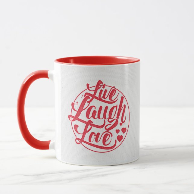 Mug Vivent l'amour de rire (Gauche)