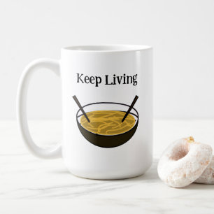 Mug Vivez – Conception de dessins animés positifs et m