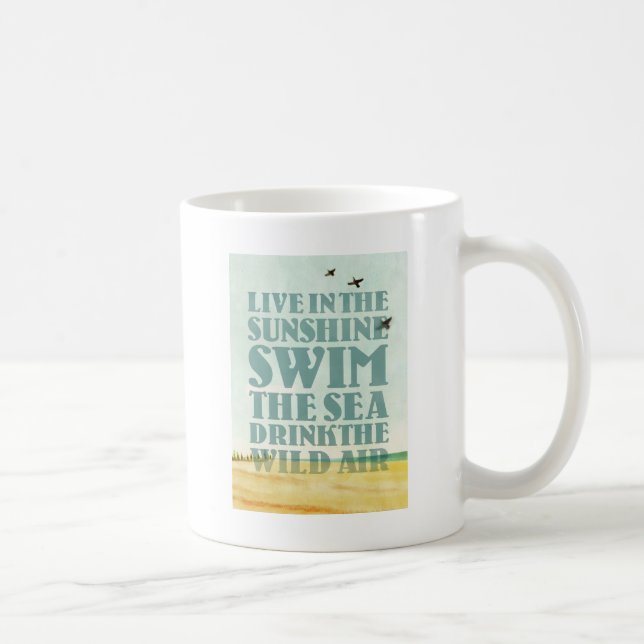 Mug Vivez dans le soleil (Droite)