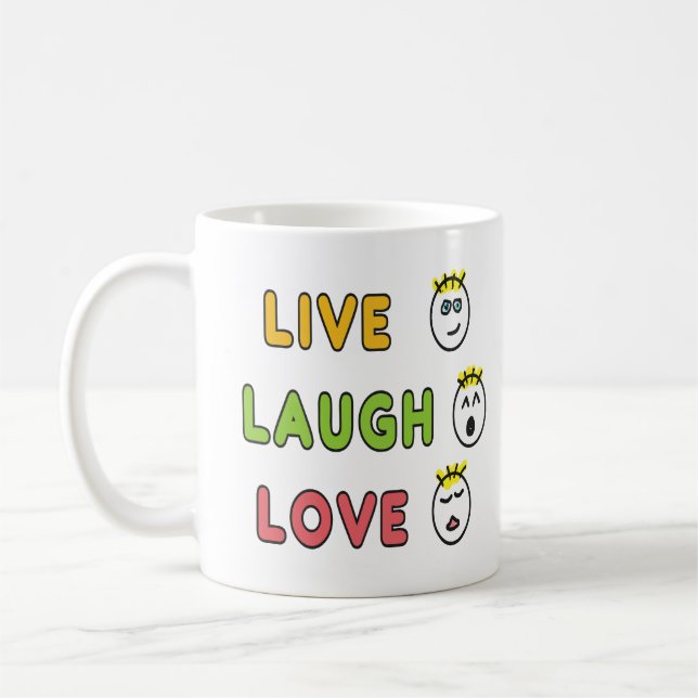 Mug Vivez Riez Aimez (Gauche)