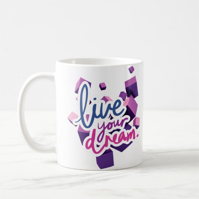 Mug Vivez votre rêve (Gauche)