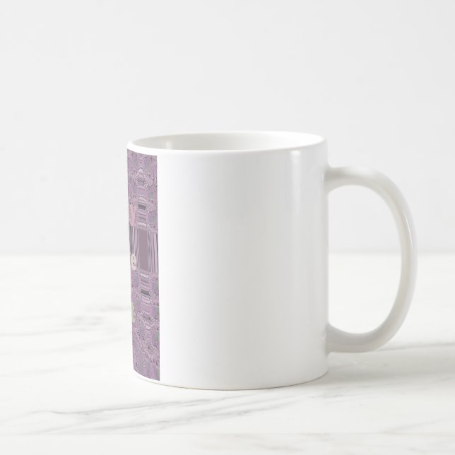 Mug Vivre au maximum : Manger, Amour, Jouer Design (Droite)