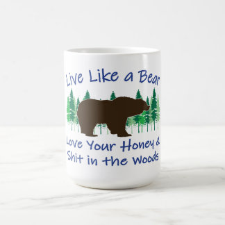 Mug Vivre comme un ours