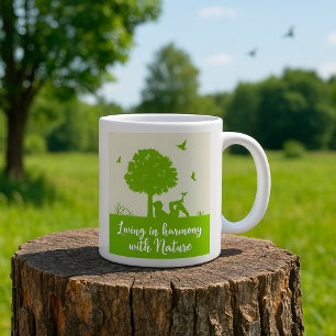 Mug Vivre En Harmonie Dans La Nature
