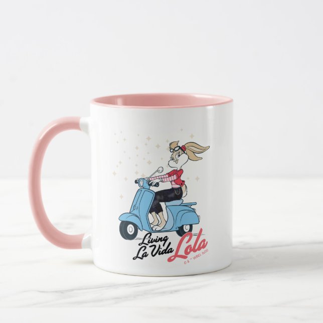 Mug Vivre La Vida Lola Scooter Graphic (Gauche)