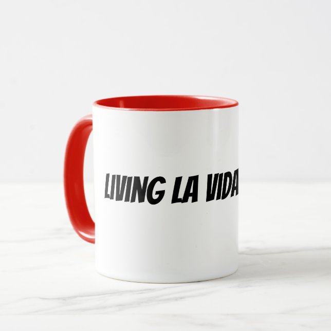 Mug vivre la vida mocha  (Devant gauche)