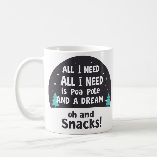 Mug Vivre Lentement & Amateur de Snacks  (Gauche)