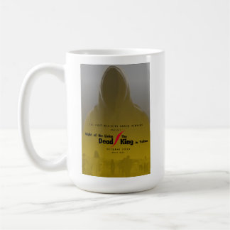 Mug Vivre mort/Roi en Chiffre à capuchon jaune 15oz