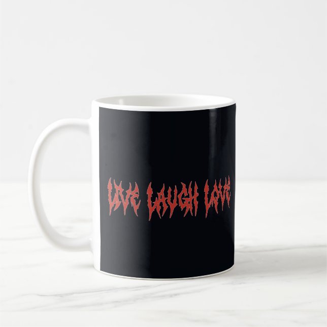 Mug Vivre rire amour (Gauche)
