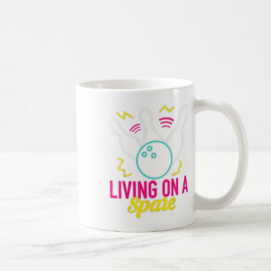 Mug Vivre Sur Une Pièce De Bowling De Championnat De B