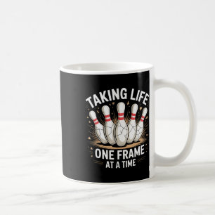 Mug Vivre Une Frame À La Fois Amusant Bowling