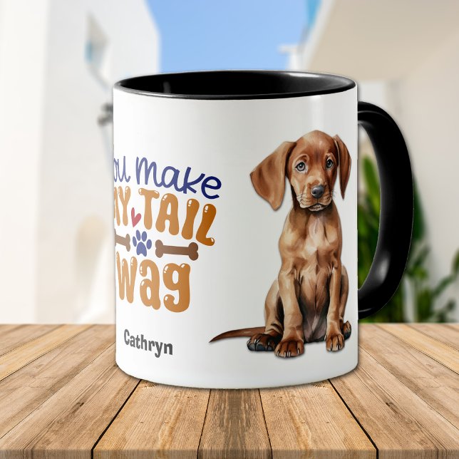 Mug Vizsla Chien de Chien de Chien De Chien De Chien V (Créateur téléchargé)
