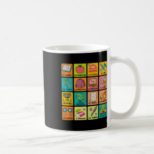 Mug Vocabulaire espagnol rentrée scolaire Maestra Bili