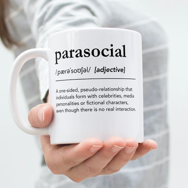 Mug Vocabulaire GenZ de la relation parasosociale (Créateur téléchargé)