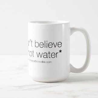Mug Vodka homéopathique - je ne peux pas croire que ce