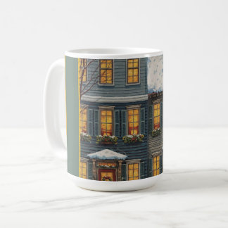 Mug Vœux chaleureux de notre maison à la vôtre 