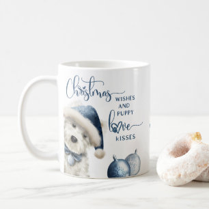 Mug voeux de Noël, cadeau de Noël Amoureux des chien