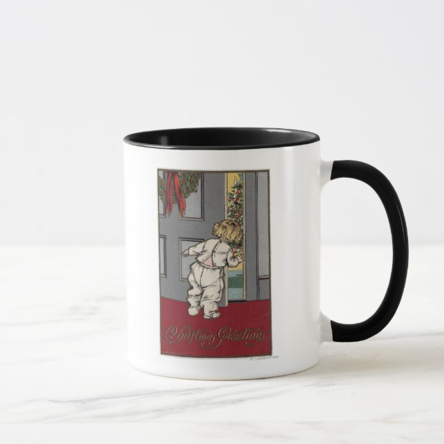 Mug voeux de NoëlKid Pékin pour Père Noël (Droite)